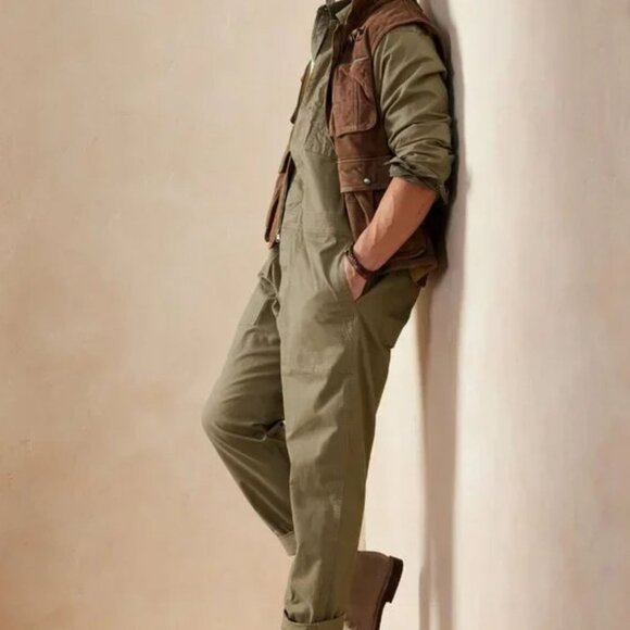 NWT - Banana Republic Men's Heritage Flight Suit Size XL - Picture 3 of 4